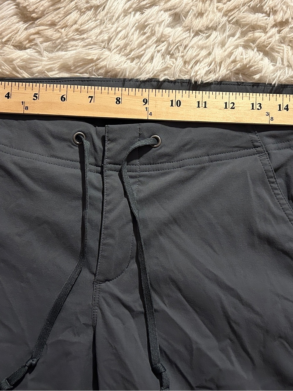 Black Performance Drawstring Pants - Picture 4 of 12